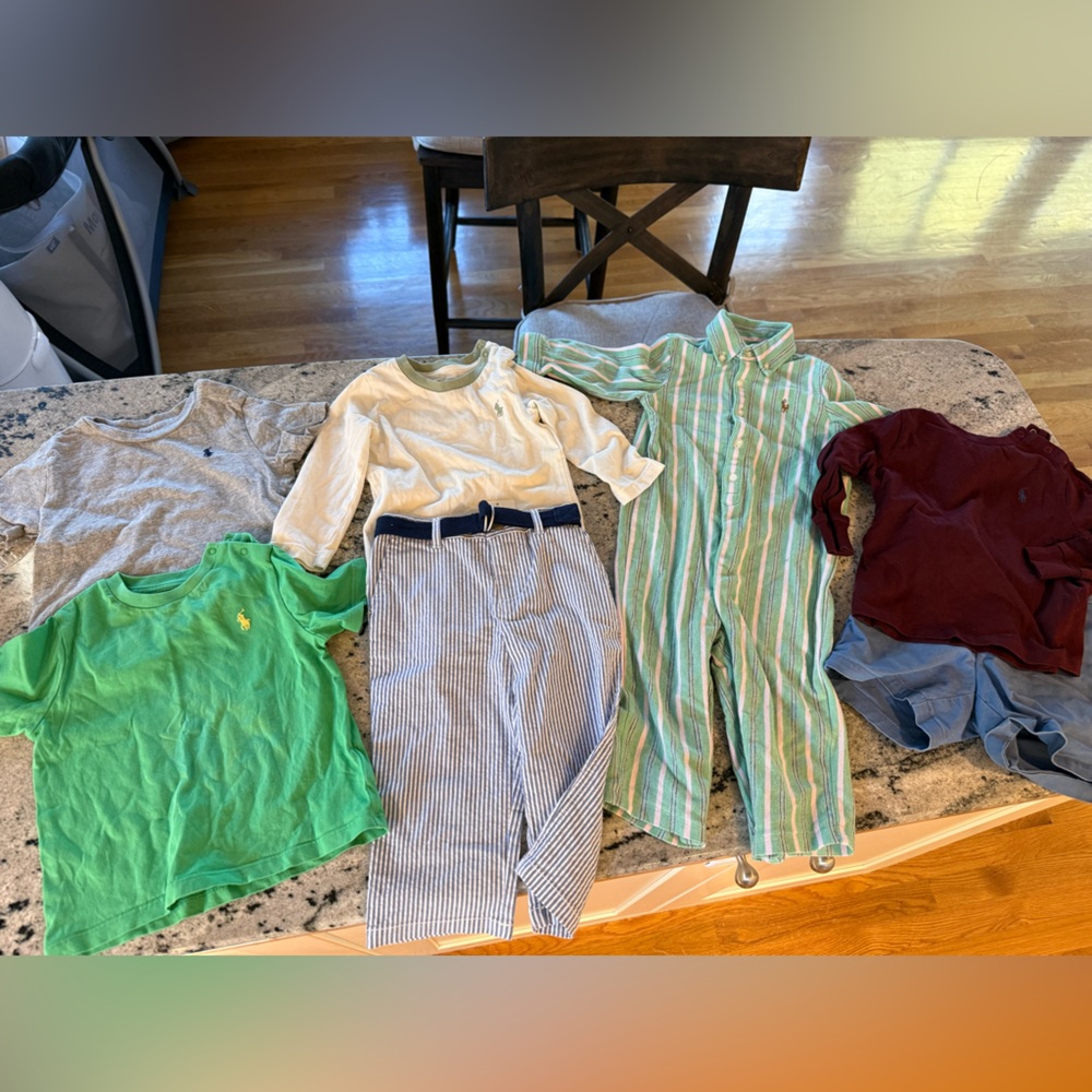 Lot of Polo Ralph Lauren Baby Clothes